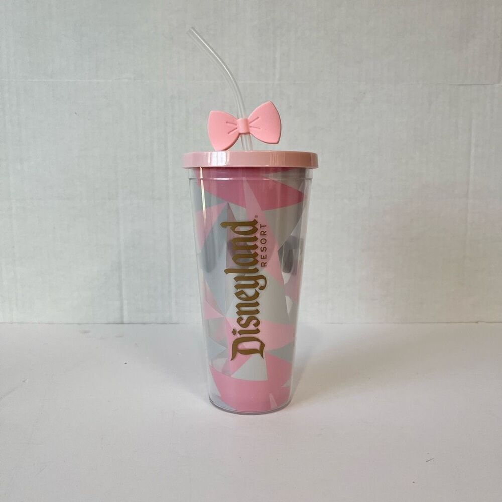Pink And Gold Disneyland Resort 20 Oz Cup